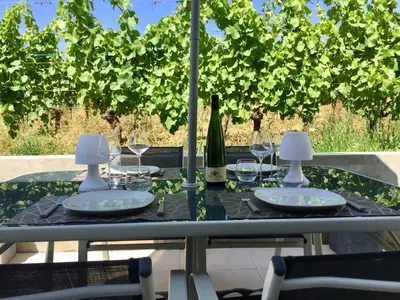 Jardin de l'établissement Le gîte de Ninon et Léon 2 épis