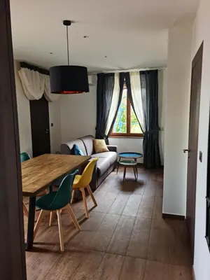 Coin salon dans l'établissement Le Domaine de Rouffach