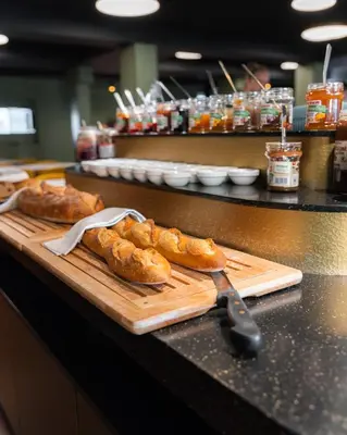 Nourriture dans l'hôtel ou à proximité