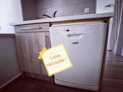 Cuisine ou kitchenette dans l'établissement Carpe Diem - cote-montagnes