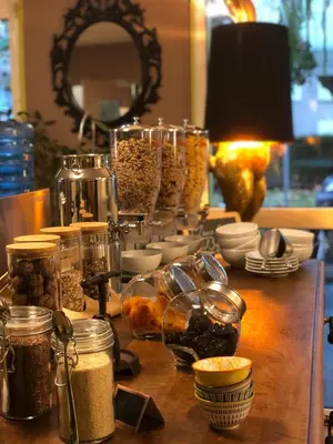 Nourriture dans l'hôtel ou à proximité