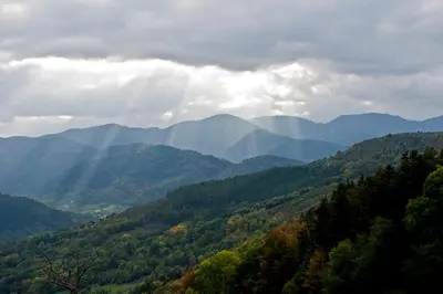 Paysage naturel près de l'hôtel
