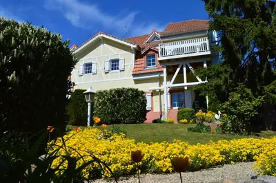 Jardin de l'établissement Au Petit Bonheur