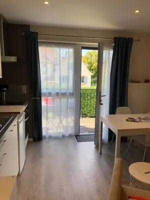 Cuisine ou kitchenette dans l'établissement Quiet Corner