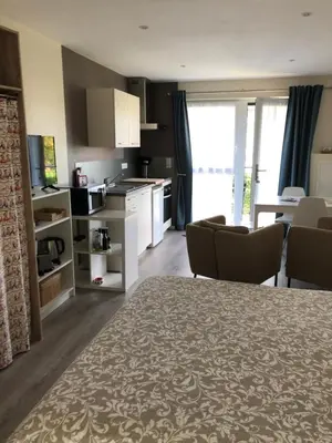 Cuisine ou kitchenette dans l'établissement Quiet Corner