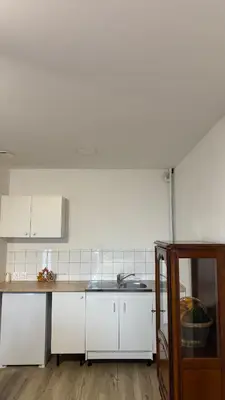 Cuisine ou kitchenette dans l'établissement Cit'Hotel Primo Colmar Centre