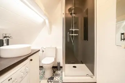 Salle de bains dans l'établissement LOFT