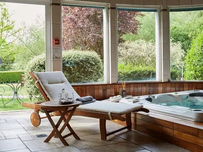 Jardin de l'établissement Les Prés D'ondine
