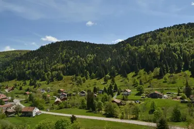 Paysage naturel près de la maison de vacances