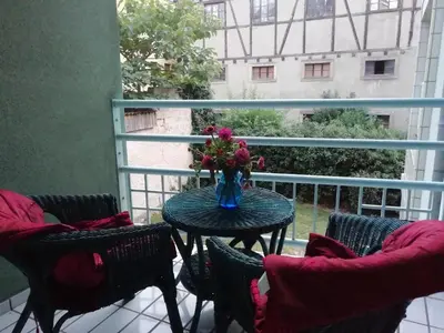 Balcon ou terrasse dans l'établissement LE KATZALA