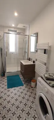 Salle de bains dans l'établissement Gîte La Jouvence - Cœur de Riquewihr - 2-4 personnes