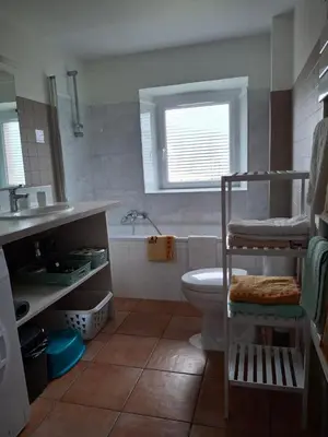 Salle de bains dans l'établissement NORDIQUES DE LA WELCHE