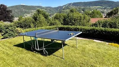 Tennis de table au sein de l'établissement Chalet Horizon 180 4 étoiles Sauna ou à proximité