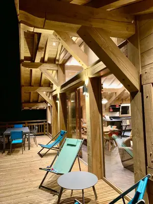 Plan de l'établissement Chalet Horizon 180 4 étoiles Sauna