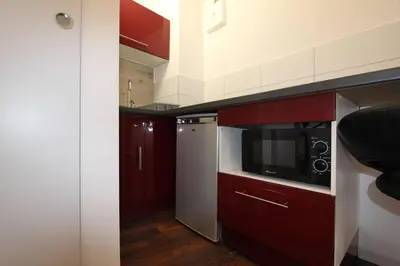 Cuisine ou kitchenette dans l'établissement Chambre chez l'habitant Le Rouge-Gorge - Cœur de Riquewihr - 2 personnes