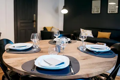 Coin salon dans l'établissement LE 17