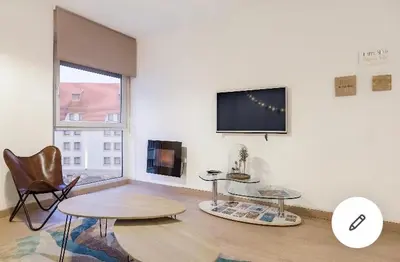 Télévision ou salle de divertissement dans l'établissement Appartement Colmar centre historique avec garage