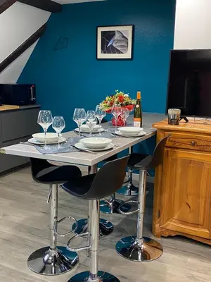 Plan de l'établissement Gîte du Figuier 4 à 6 personnes Sélestat Centre-Alsace