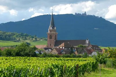 Vue générale sur la montagne ou vue sur la montagne depuis l'appartement