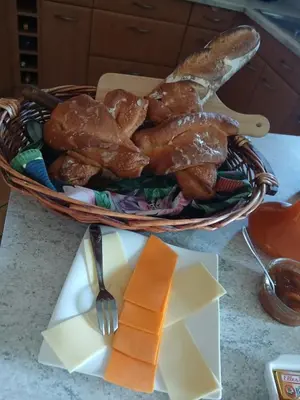 Nourriture dans le B&B/chambre d'hôtes ou à proximité