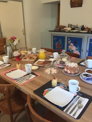 Nourriture dans le B&B/chambre d'hôtes ou à proximité
