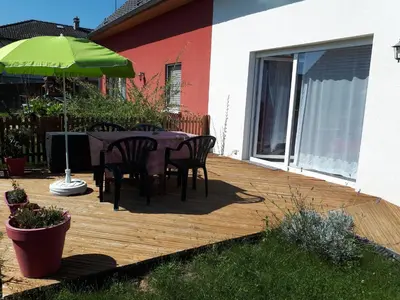 Jardin de l'établissement Le Cocon d'Alsace