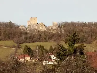 Paysage naturel près de la maison d'hôtes