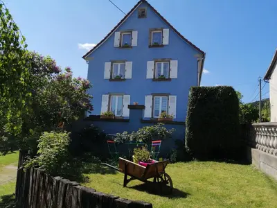 Jardin de l'établissement Les Locations de Stéphanie ,gîte L'Arbre Vert
