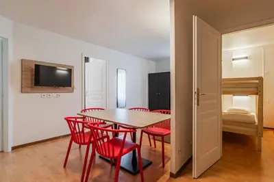 Un ou plusieurs lits dans un hébergement de l'établissement Residhotel Mulhouse Centre