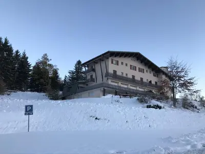 L'établissement Appartement 6 pers - Les 4 Loups au pied des pistes en hiver