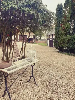Jardin de l'établissement Gîte indépendant - Bretzel et Bergamote