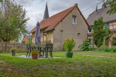 Jardin de l'établissement Gîte indépendant - Bretzel et Bergamote