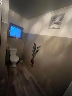 Salle de bains dans l'établissement Maison Dans les nuages