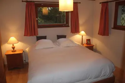 Un ou plusieurs lits dans un hébergement de l'établissement Chalet superbement situé, Vallée de Munster
