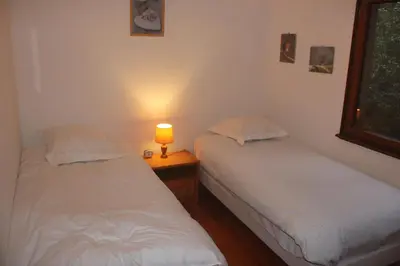 Un ou plusieurs lits dans un hébergement de l'établissement Chalet superbement situé, Vallée de Munster
