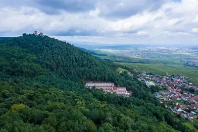 Paysage naturel près de l'hôtel