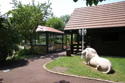 Jardin de l'établissement Domaine de Chalétang