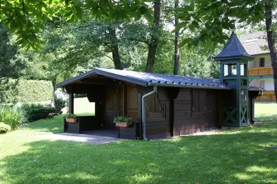 Jardin de l'établissement Domaine de Chalétang