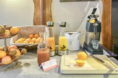 Nourriture dans l'hôtel ou à proximité