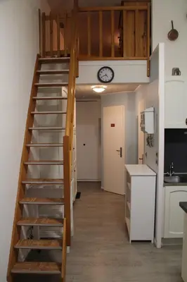Cuisine ou kitchenette dans l'établissement Apartement sur les hauteurs de Gerardmer avec une SUPERBE VUE