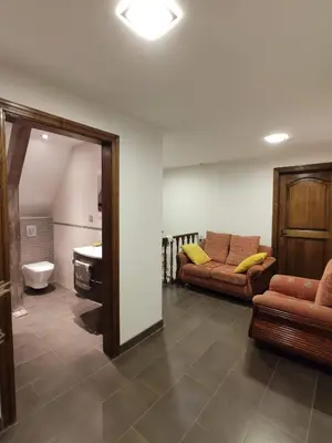 Coin salon dans l'établissement Chambre d’hotes chez Sylviane
