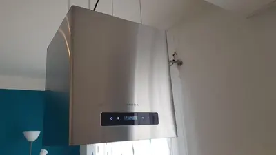Cuisine ou kitchenette dans l'établissement Appart'Hôtel de la Gare