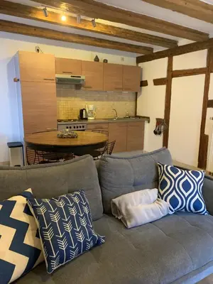 Cuisine ou kitchenette dans l'établissement Gite - Chez Joséphine