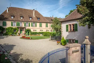 Jardin de l'établissement Gite **** Le Meyerhof