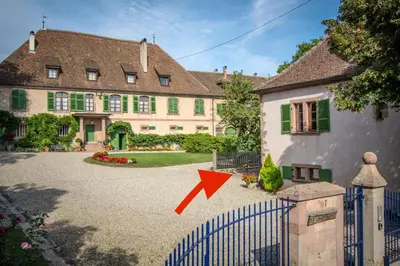Jardin de l'établissement Gite **** Le Meyerhof