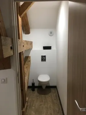 Salle de bains dans l'établissement appart lièvre 4 étoiles