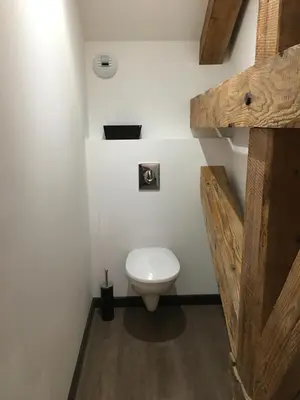 Salle de bains dans l'établissement appart l'Écureuil 4 étoiles