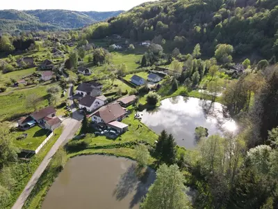 Paysage naturel près de la maison de vacances