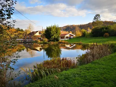 Paysage naturel près de la maison de vacances