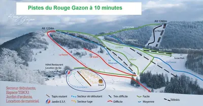 L'établissement Gitedaval Hangy Haut & spa en hiver